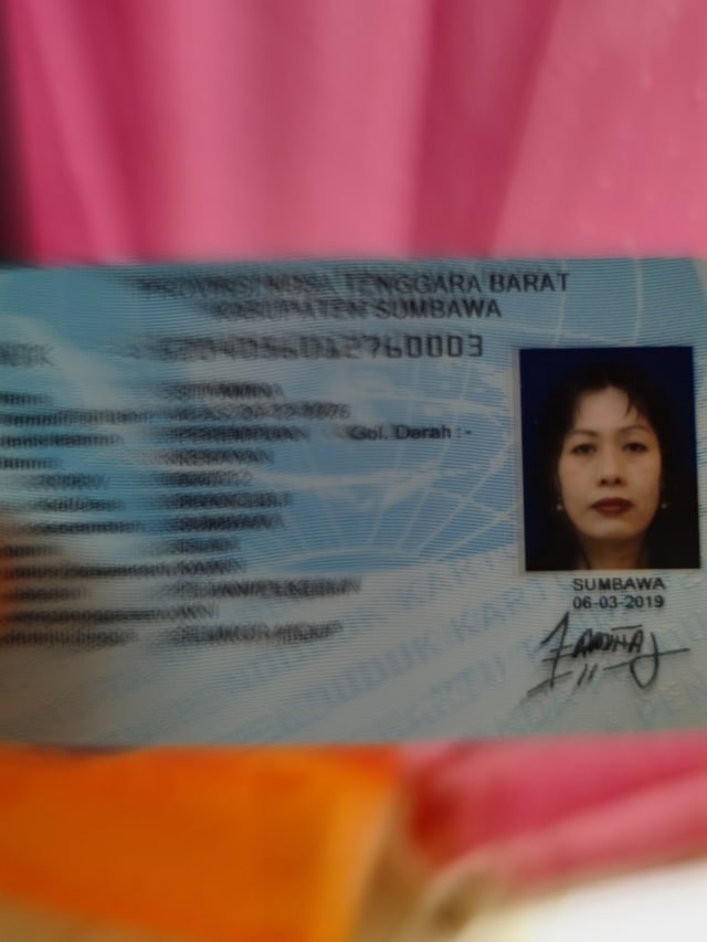Siti Amina, korban pembunuhan sadis dimutilasi di Sumbawa, NTB. Foto: Doc Polres Sumbawa
