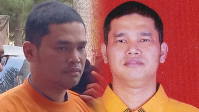 Jefri Pratama tersangka pembunuhan hakim PN Medan. Foto: Dok. Istimewa dan KPU