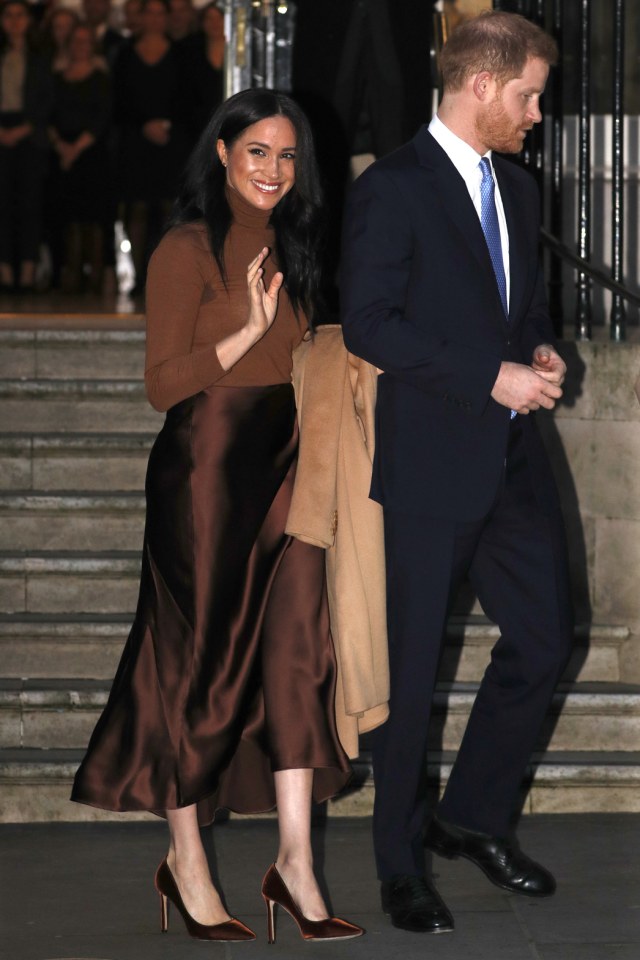 Pangeran Harry dan Meghan Markle saat Kunjungan Perdana di Canada House Foto: AFP
