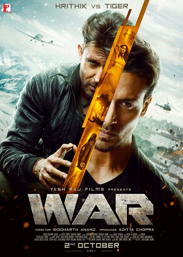 War, film action Bollywood. Dok. IMDb