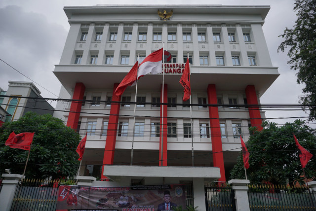 Suasana Gedung Kantor DPP PDIP