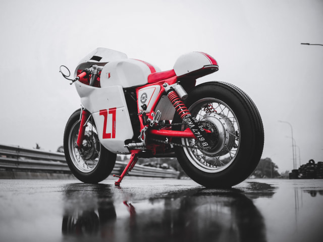 Yamaha Scorpio Cafe Racer