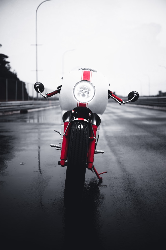 Yamaha Scorpio Cafe Racer