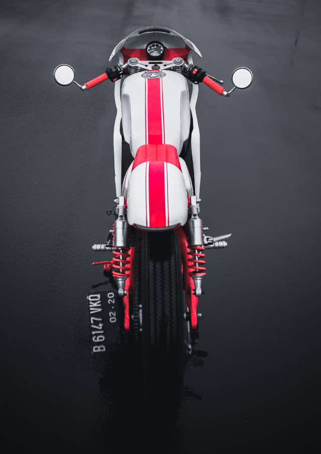 Yamaha Scorpio Cafe Racer