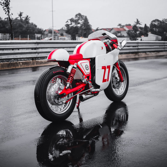 Yamaha Scorpio Cafe Racer