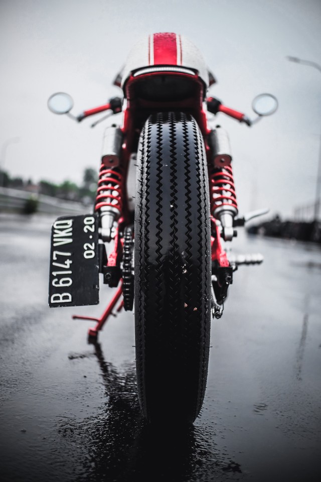 Yamaha Scorpio Cafe Racer