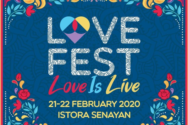 Love Fest 2020 'Love is Live' Foto: Instagram @lovefestindo