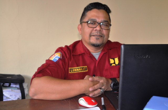 Kabid Cipta Karya Dinas PUPR Belitung Timur, Lukman.