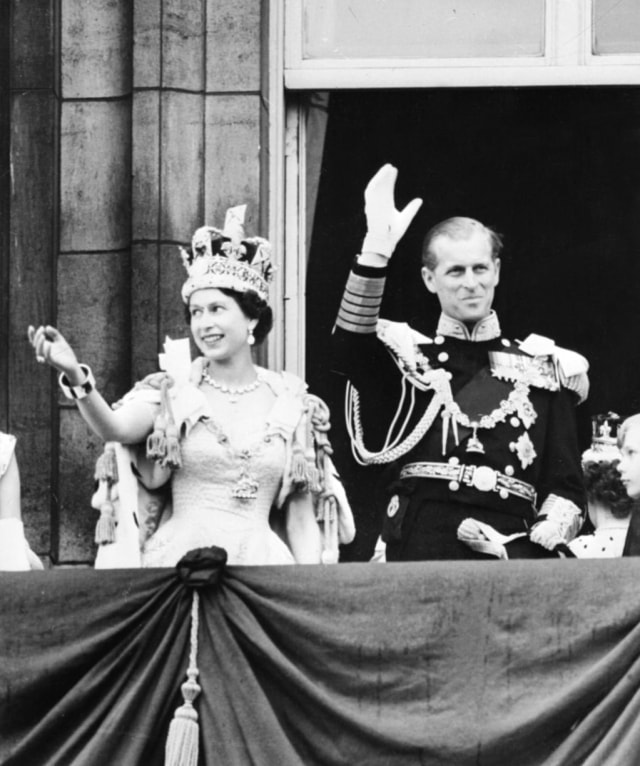 Foto pernikahan Ratu Elizabeth II dan Pangeran Philip. Foto: INTERCONTINENTALE / AFP