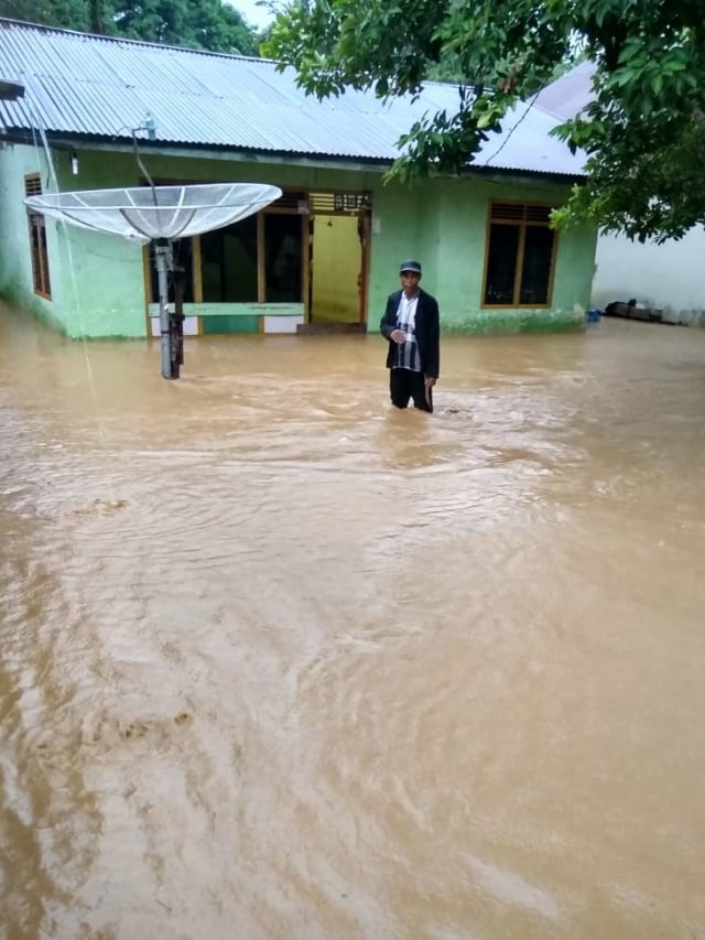 Banjir di Aceh Selatan. Dok. BPBD Aceh Selatan
