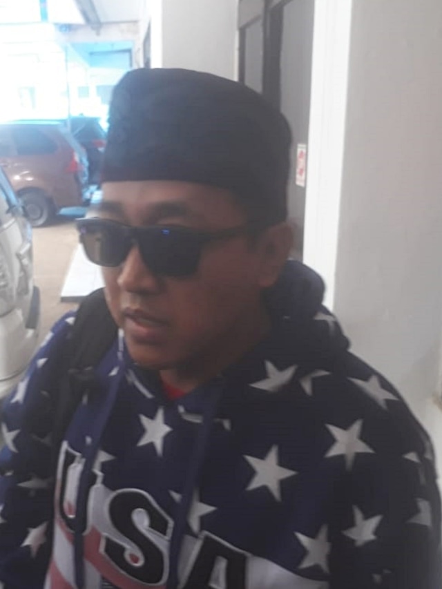 Teddy Pardiana di Polrestabes Bandung, Jumat (10/1). Foto: Rachmadi Rasyad/kumparan