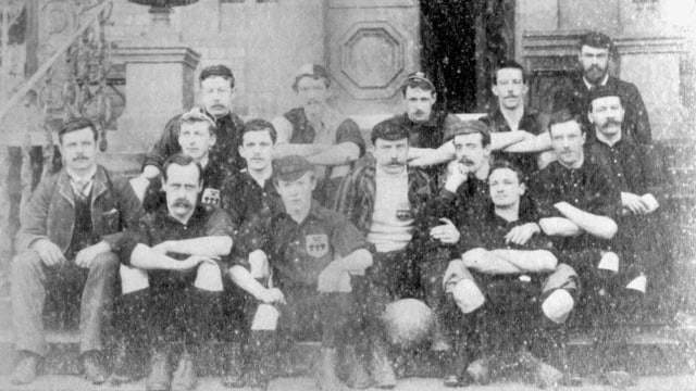 Susunan pemain Sheffield FC 1857 (Foto: Wikimedia Commons)