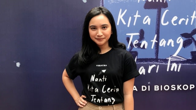 Rachel Amanda, pemain film Nanti Kita Cerita Tentang Hari Ini (NKCTHI). Foto: Regina Kunthi Rosary/kumparan