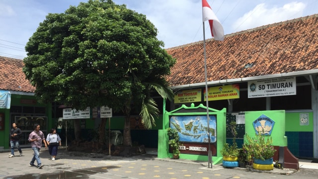 Suasana di SD Negeri Timuran Kota Yogyakarta
