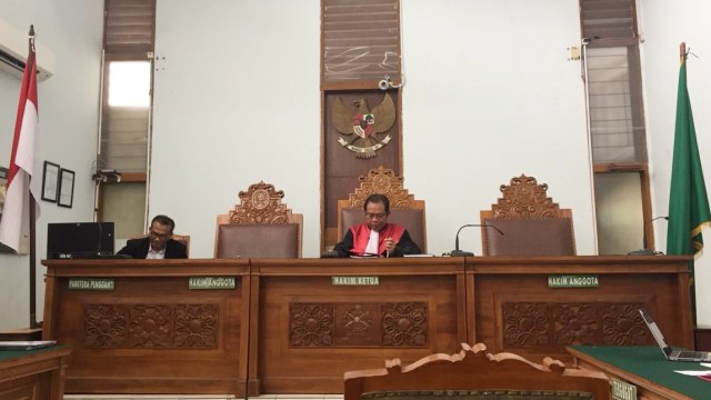 Sidang Praperadilan Eks Sekretaris MA, Nurhadi, di PN Jaksel, Senin (13/1). Foto: Darin Atiandina/kumparan 