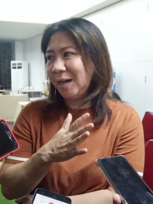 Susy Susanti saat ditemui di Istora GBK, Jakarta. Foto: Aditia Rizki Nugraha/kumparan 