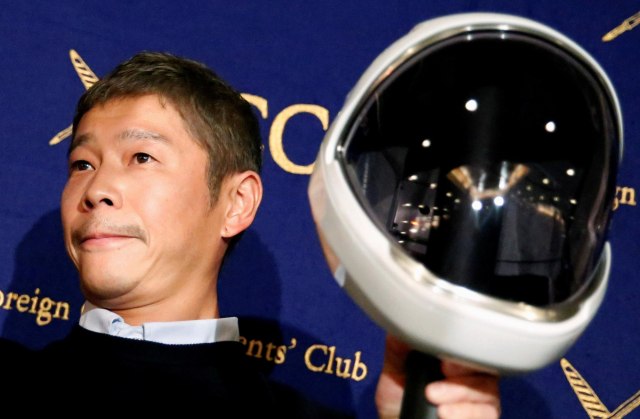 Yusaku Maezawa. Foto: REUTERS/Toru Hanai