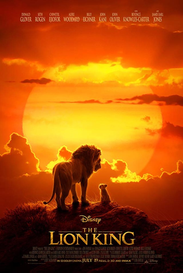 Poster film live action 'The Lion King'. Dok: IMDb