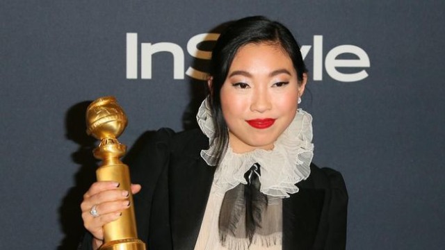Kemenangan Awkwafina di Golden Globe tidak membawanya masuk ke dalam nominasi Oscar (Foto: AFP Photo/Jean-Baptiste Lacroix)