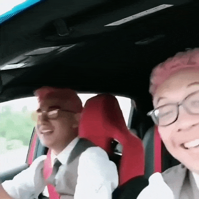 Adipati dan Rizky Mocil janjian cat rambut pink