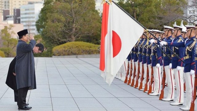 Prabowo Subianto kunjungan kerja ke Jepang