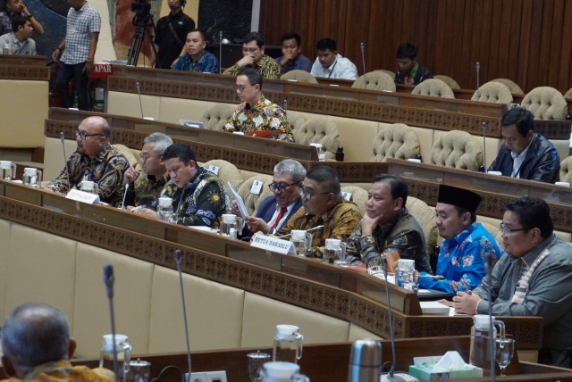 Rapat kerja komisi II DPR RI dengan KPU, Bawaslu dan DKPP