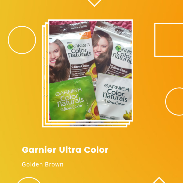 Review Garnier Ultra Color sachet, Berhasilkah di rambut hitam? (568244)