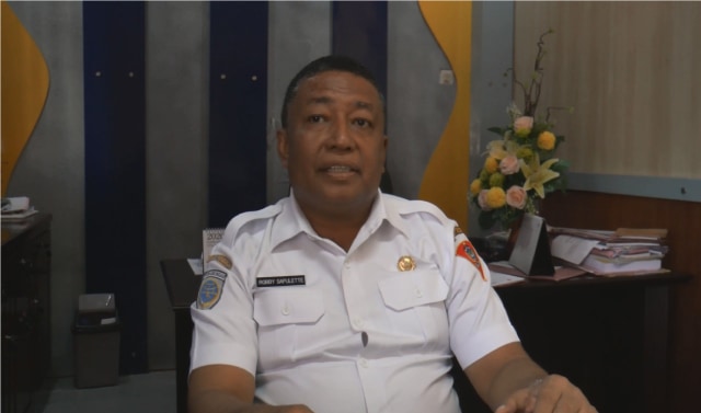 Kepala Dinas Perhubungan Kota Ambon, Robby Sapulete (Foto: ambonnesia)