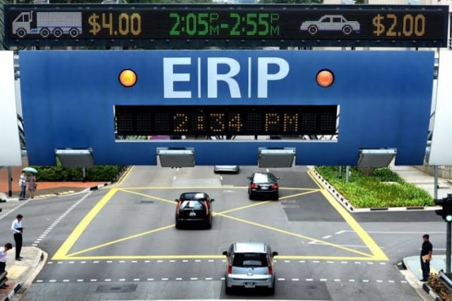 Electronic Road Priciping (ERP) di Kota Stockholm, Swedia. Foto: dok. Istimewa