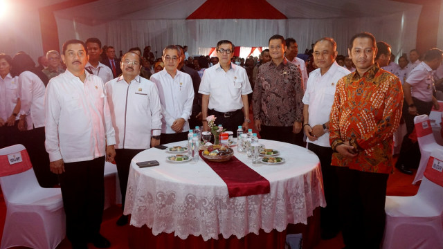 Acara Deklarasi Resolusi Pemasyarakatan 2020 di Lapas Narkotika IIA Jakarta, Kamis (16/1). Foto: Nugroho Sejati/kumparan