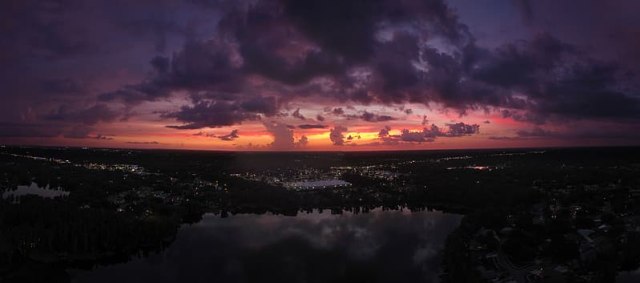 Langit ungu