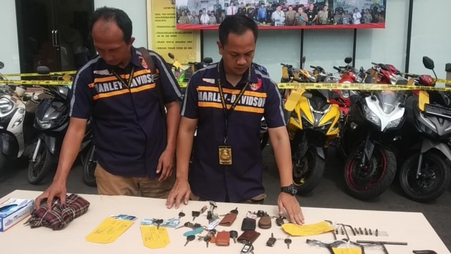 Polres Metro Jakarta Utara, pencurian sepeda motor