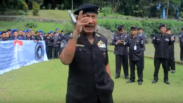 PM Sunda Empire Nasri Banks. Foto: Youtube/Sunda Empire