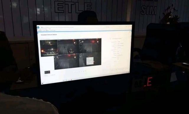 CCTV e-Tilang Surabaya 'Tangkap' Mobil dengan Plat Nomor Polisi Palsu