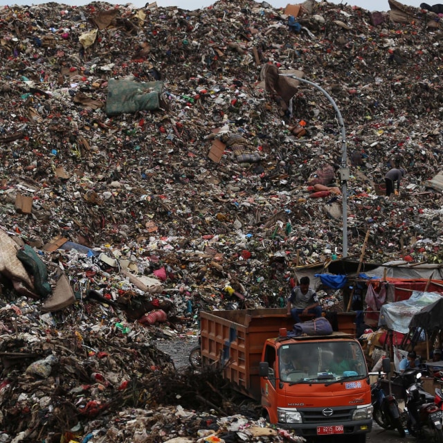 Ilustrasi Tempat Pembuangan Akhir Sampah. Foto: ANTARA FOTO/Fauzan