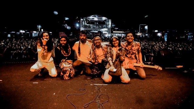 TreesHome, band asal Maluku Utara yang sudah tampil di panggung nasional. Foto: Istimewa