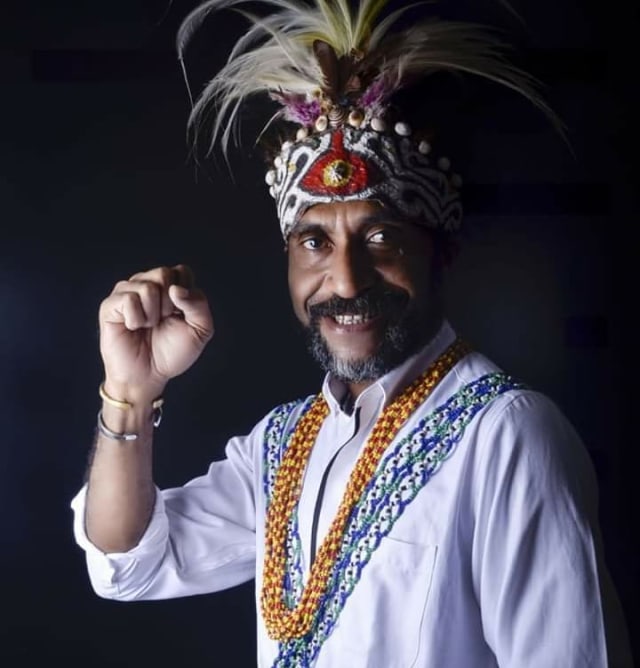 Ketua Parlemen Jalanan (Parjel) Papua Barat Ronald Mambiuew