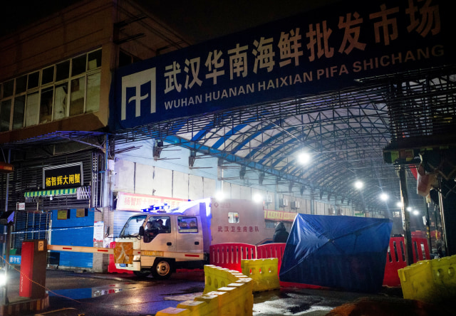 Virus Corona, Pasar Makanan Laut Huanan