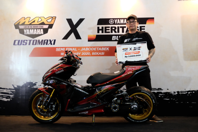 Yamaha CustomMaxi x Heritage Built