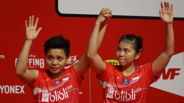 Indonesia Mastes 2020, Apriyani Rahayu dan Greysia Polii