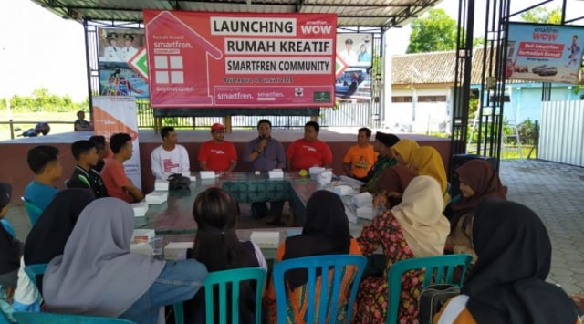 Smartfren Community Launching Rumah Kreatif Bojonegoro