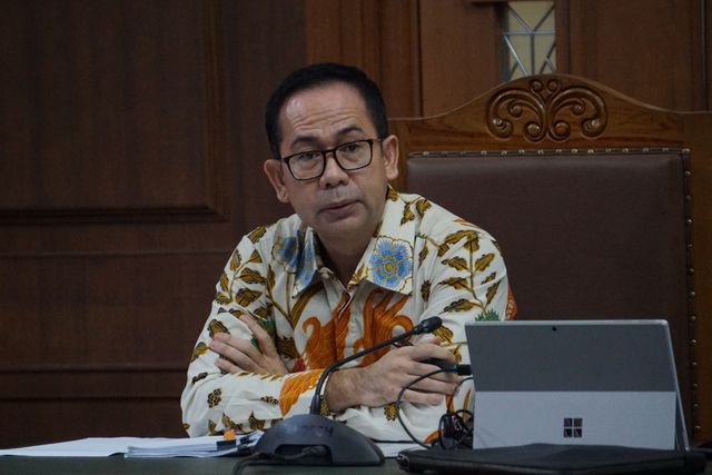 Terdakwa Tubagus Chaeri Wardana menjalani sidang lanjutan dengan agenda pemeriksaan saksi di Pengadilan Tipikor, Jakarta, Senin (20/1). Foto: Fanny Kusumawardhani/kumparan