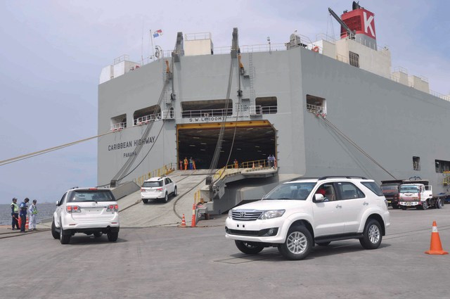 Ekspor Toyota Indonesia tumbuh hampir 1 persen. Foto: dok. TMMIN