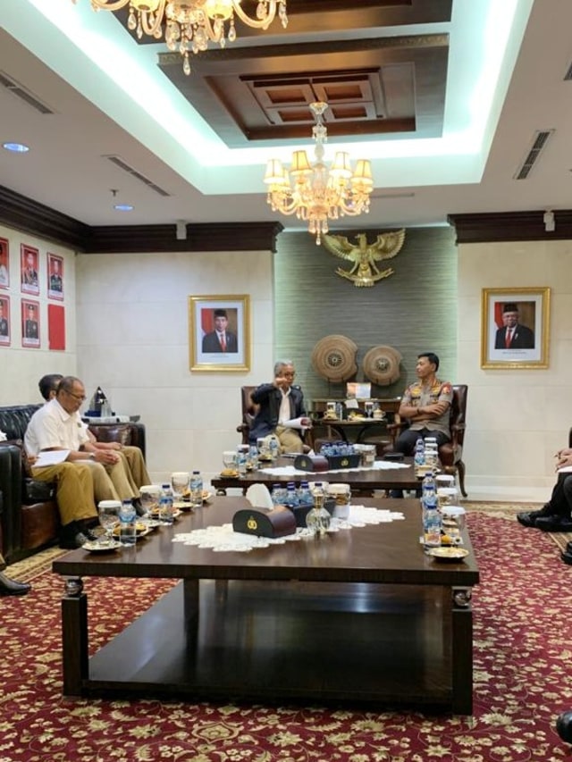 Pimpinan SKK Migas temui Kapolri Jenderal Pol Idham Azis.  Foto: Dok. Istimewa 