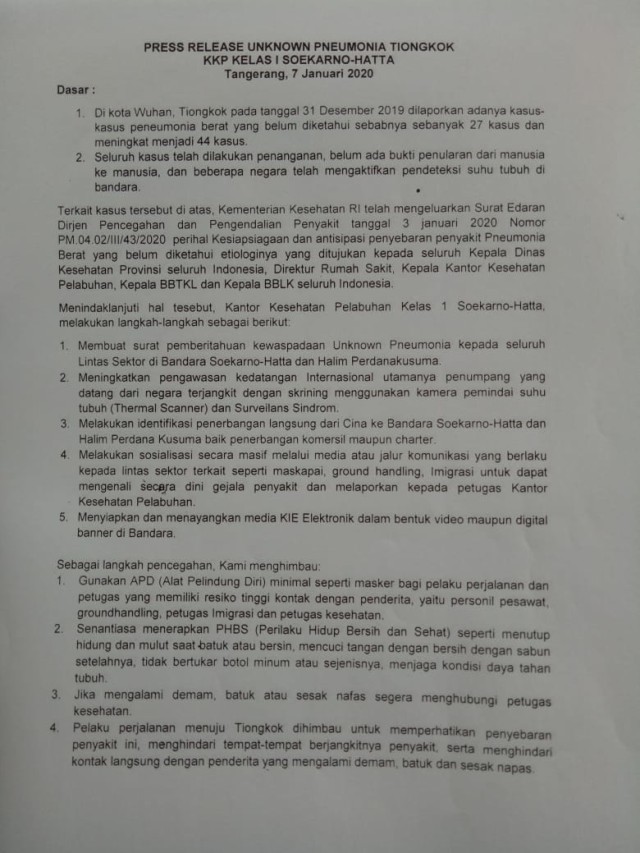 Bandara Soetta Pasang 6 Thermal Scanner Antisipasi Virus