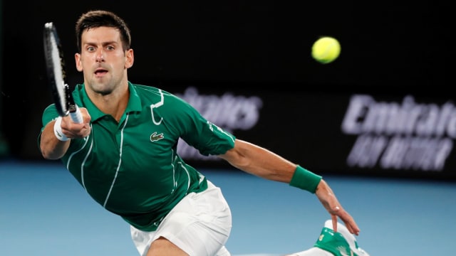Novak Djokovic di Australia Open 2020. Foto: REUTERS/Issei Kato