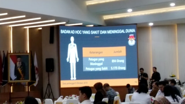 KPU di Refleksi Pemilu 2019: 894 Petugas Meninggal, 5.175 Sakit (220694)