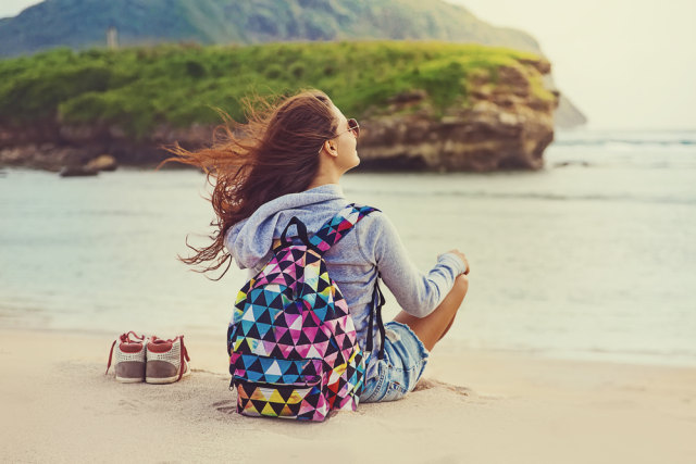 Ilustrasi backpacker Foto: Shutterstock