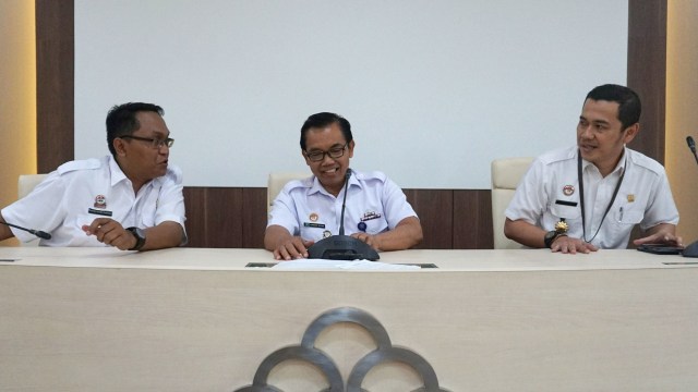 Konferensi pers Ditjen Imigrasi Kemenkumham terkait Harun Masiku di Gedung Ditjen Imigrasi, Jakarta, Rabu (22/1). Foto: Nugroho Sejati/kumparan