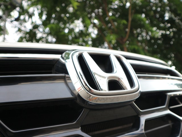 Logo Honda. Foto: Ghulam Muhammad Nayazri 